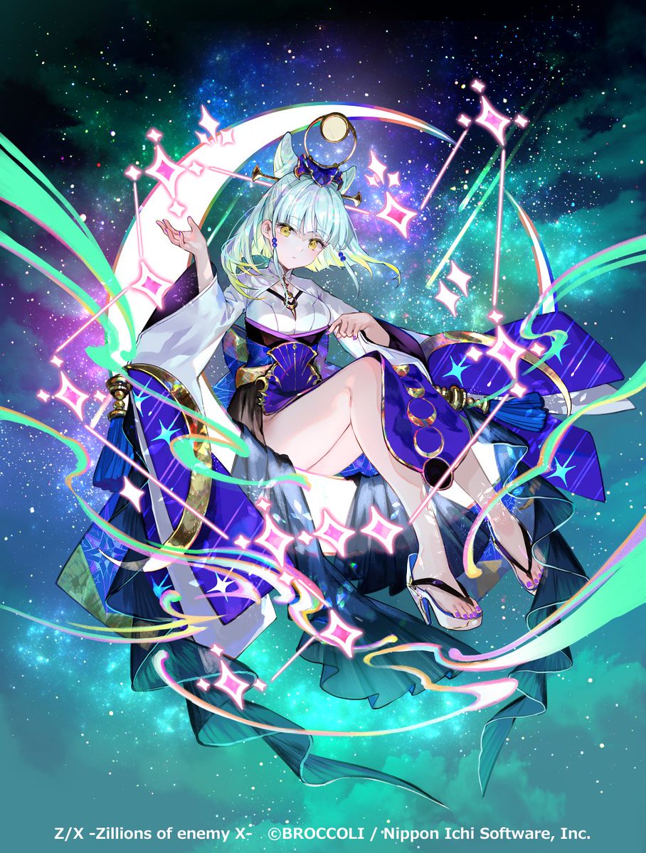 Z/X（ゼクス）「パーフェクト！ユイ」にて描かせて頂いた【静点星