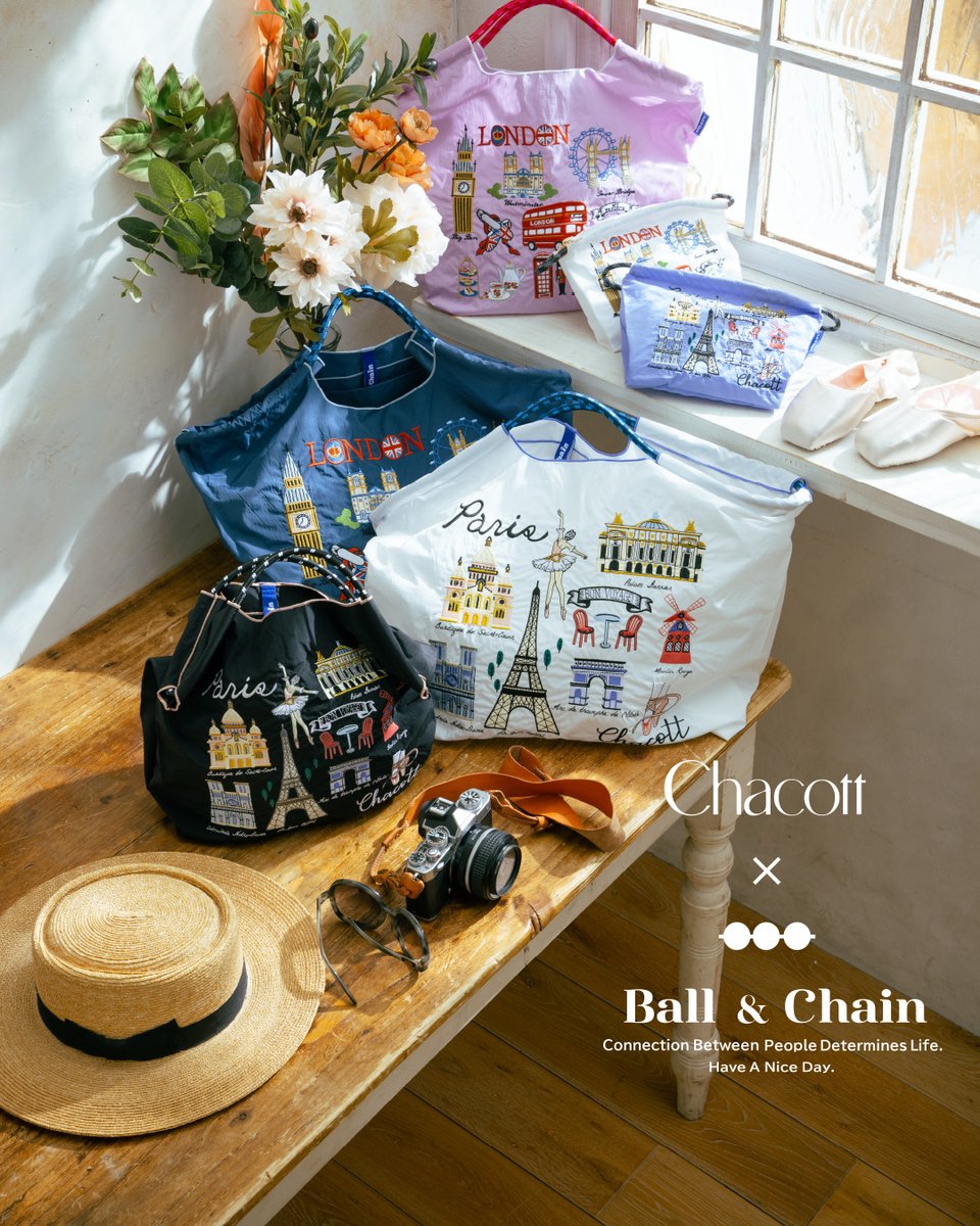 4/8（月）発売】Chacott × Ball＆Chain コラボアイテム⁣第5弾 豊富な