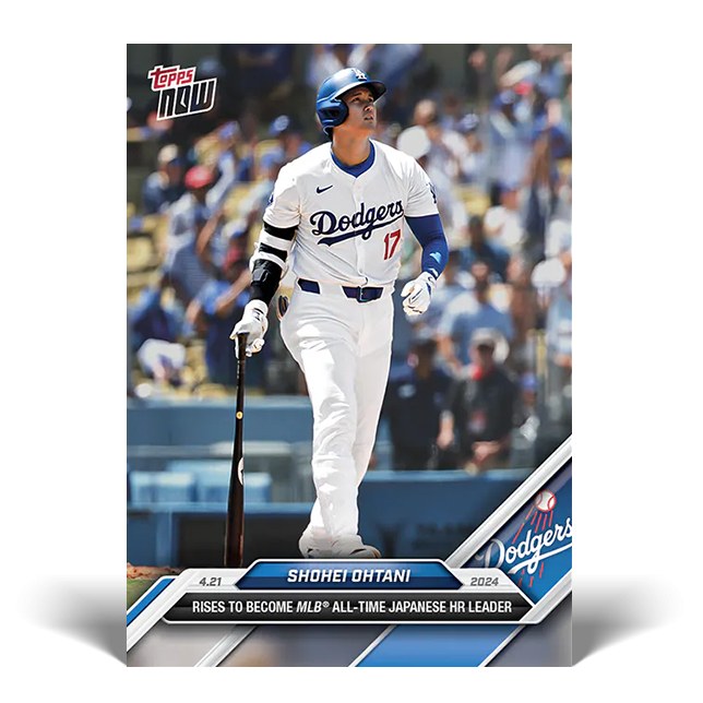 MLB TOPPS NOW® 更新！ 大谷選手メジャー通算176号HR⚾️！ 日本人選手
