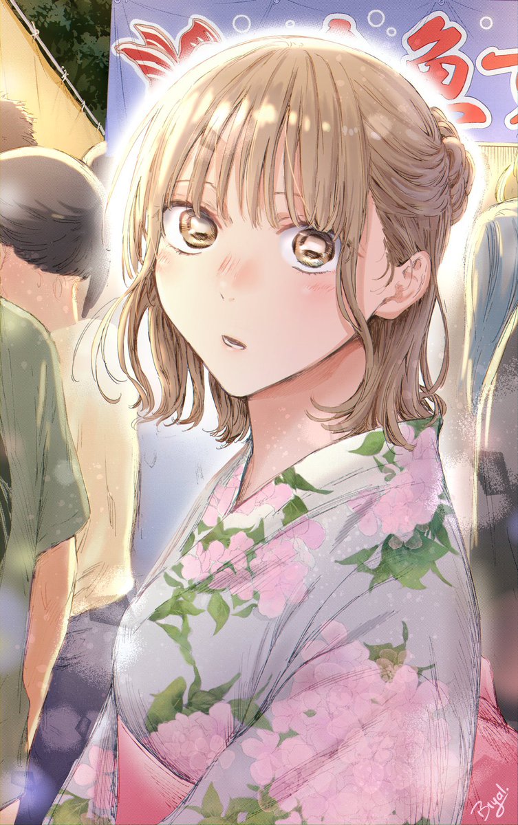 色が付いた千夏先輩の浴衣ヤバすぎ！！！！！！！！！！ #アオのハコ