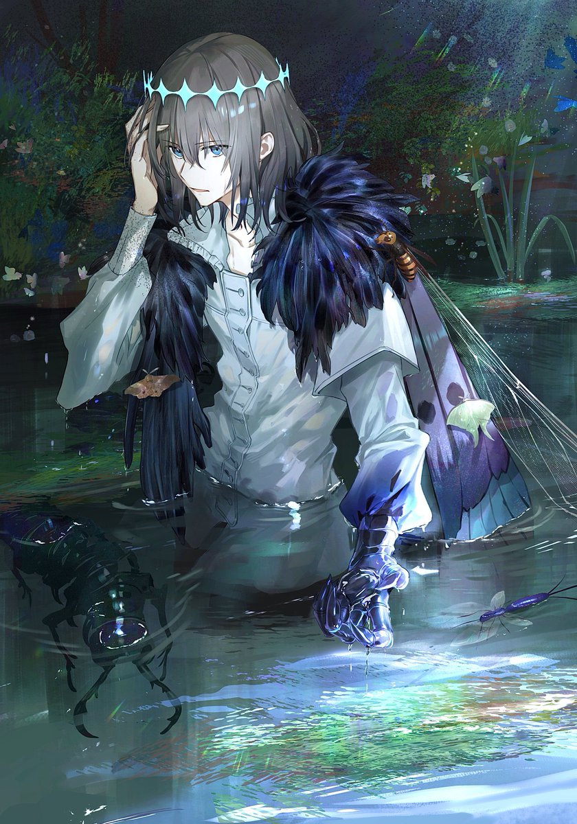 FGO「#FGO オベロン・ヴォーティガーン 」|星らすくのイラスト