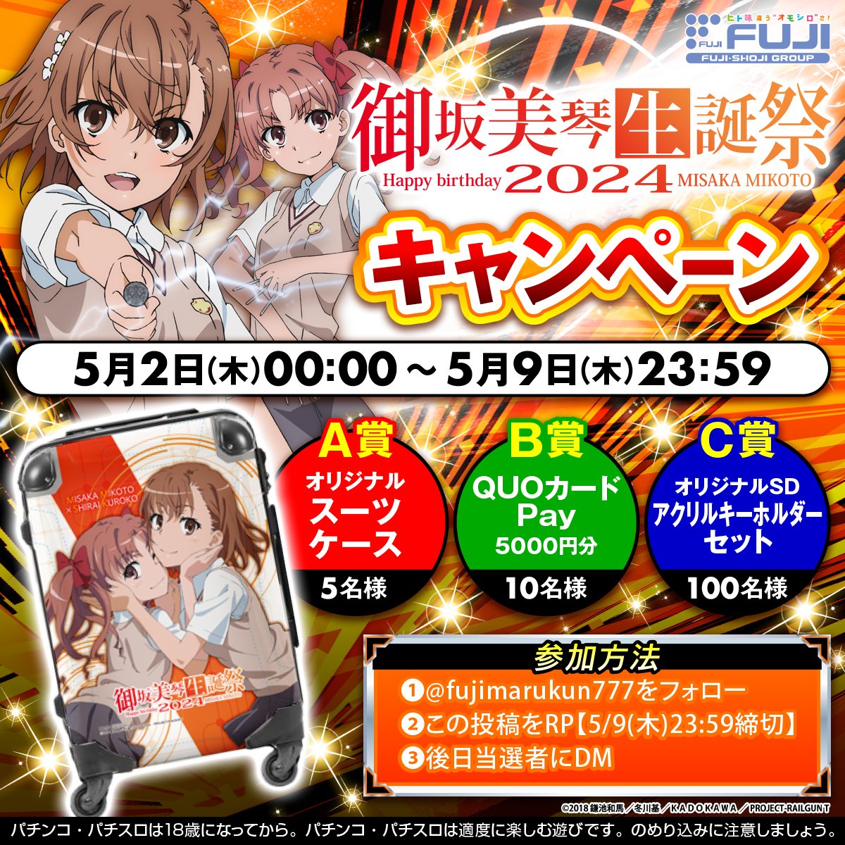 🎂✨HAPPY BIRTHDAY✨🎂 💕御坂美琴💕 #御坂美琴生誕祭2024