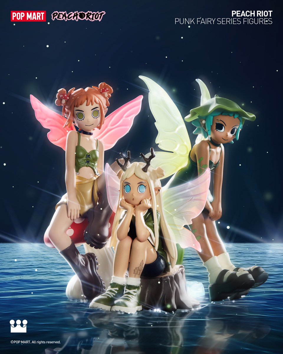 🆕 Peach Riot Punk Fairy シリーズ ファンタジーの世界観からインスピ