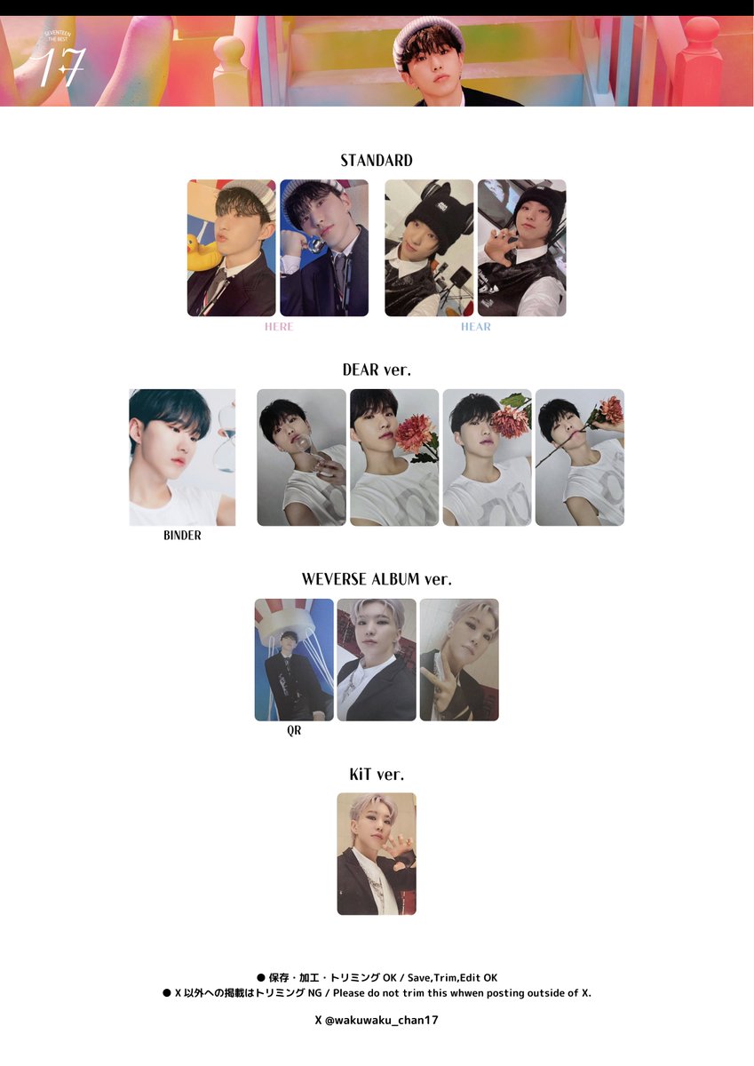 SEVENTEEN トレカ HOSHI