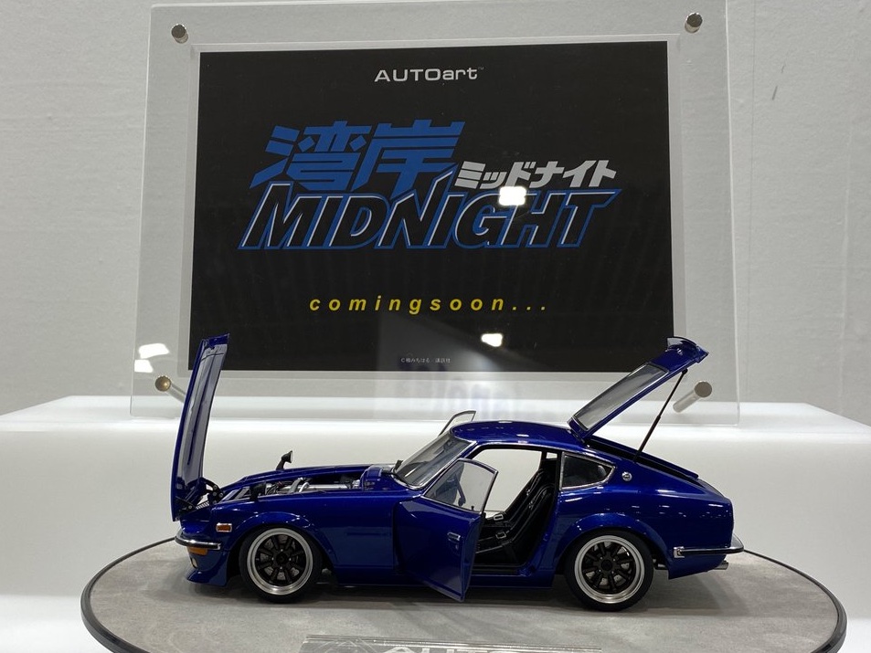 ただいま静岡ホビーショーにて新作サンプル展示中です！ 1/18スケール