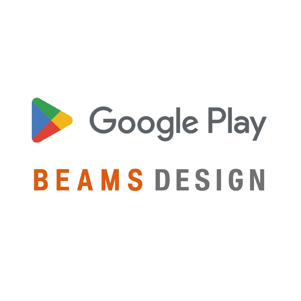 GooglePlay と BEAMS DESIGNの コラボグッズが当たる