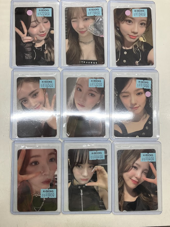 NiziU 会場特典 ラキドロ シーグリ kcon チェキ 1万円購入特典 NiziU