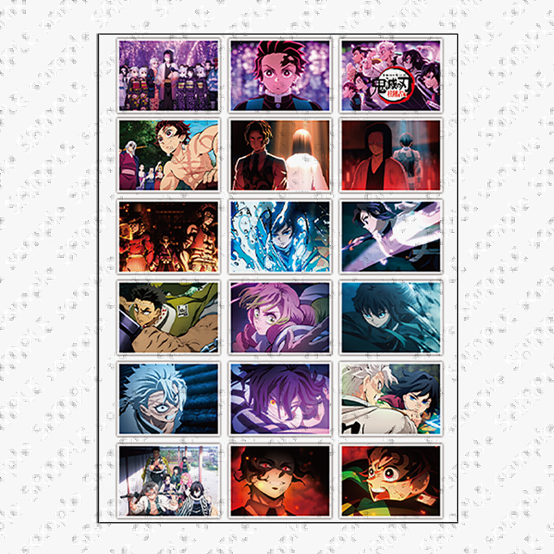 【未開封】鬼滅の刃　柱稽古編　第4話場面写ブロマイドくじ 鬼滅の刃 場面写 ブロマイド くじ 柱稽古編 OP 柱 実弥 伊黒 しのぶ 蜜