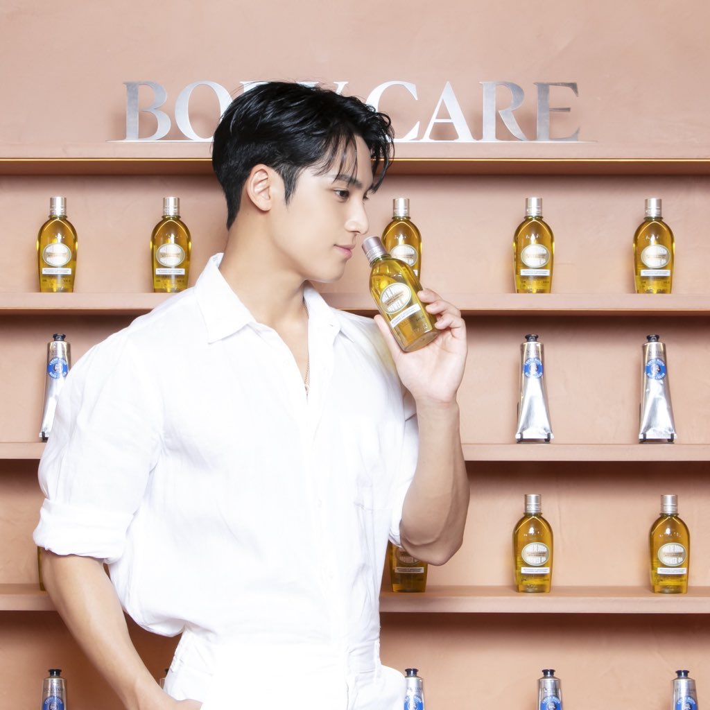 SEVENTEEN (セブンティーン）のMingyu（ミンギュ）が、ロクシタンの