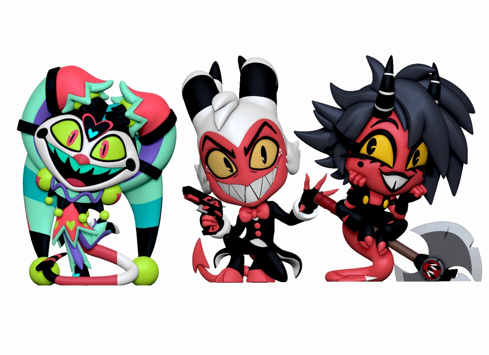 Youtoozによる『Helluva Boss』フィギュア、第2弾は「I.M.P.」の実働隊