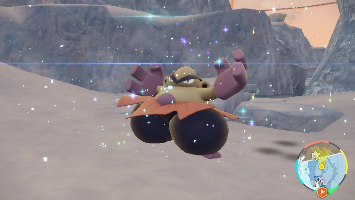 昨日、色違いマクノシタ出てくれました🎊 そして今日ハリテヤマに進化