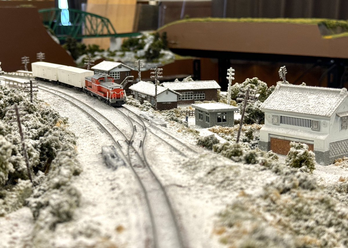 虹の郷ではメイフラワー2Fにて #Nゲージ #鉄道模型ジオラマ館🚃が営業