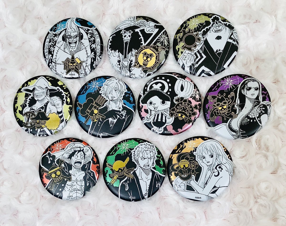 再入荷】原画商品 『ONE PIECE』デコレクション缶バッジ 第3弾 麦わら