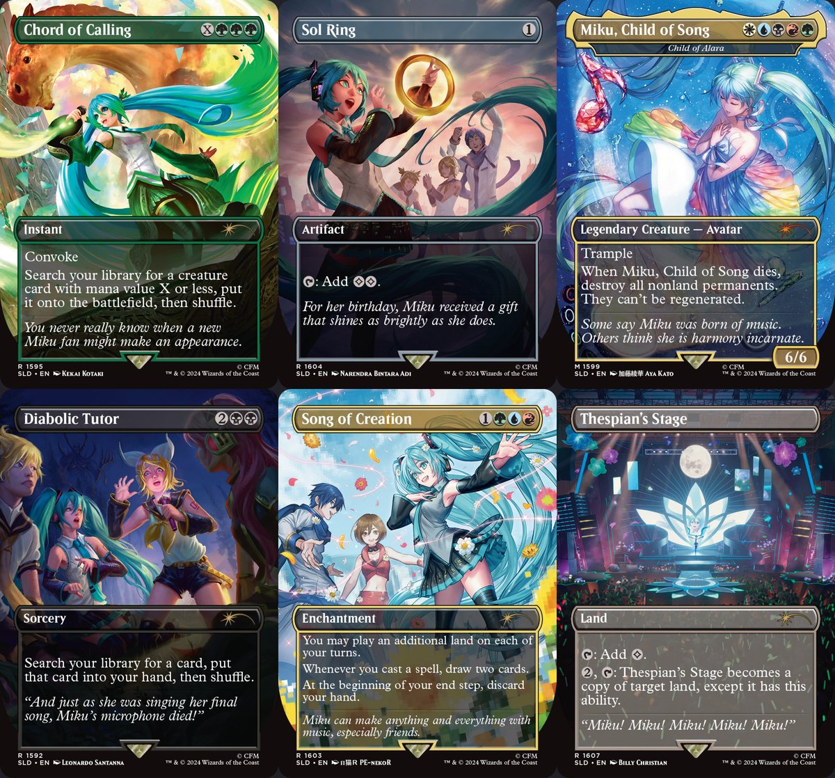 Secret Lair】 『Secret Lair x Hatsune Miku: Digital Sensation』の