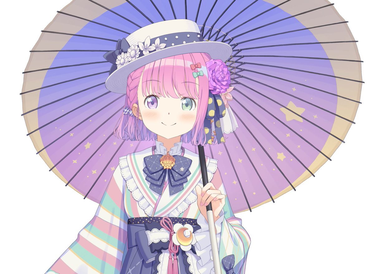 おつルーナ🍬 レトロロマンんなたん可愛いのら┈.ᐟ.ᐟ💜 #姫森ルーナ