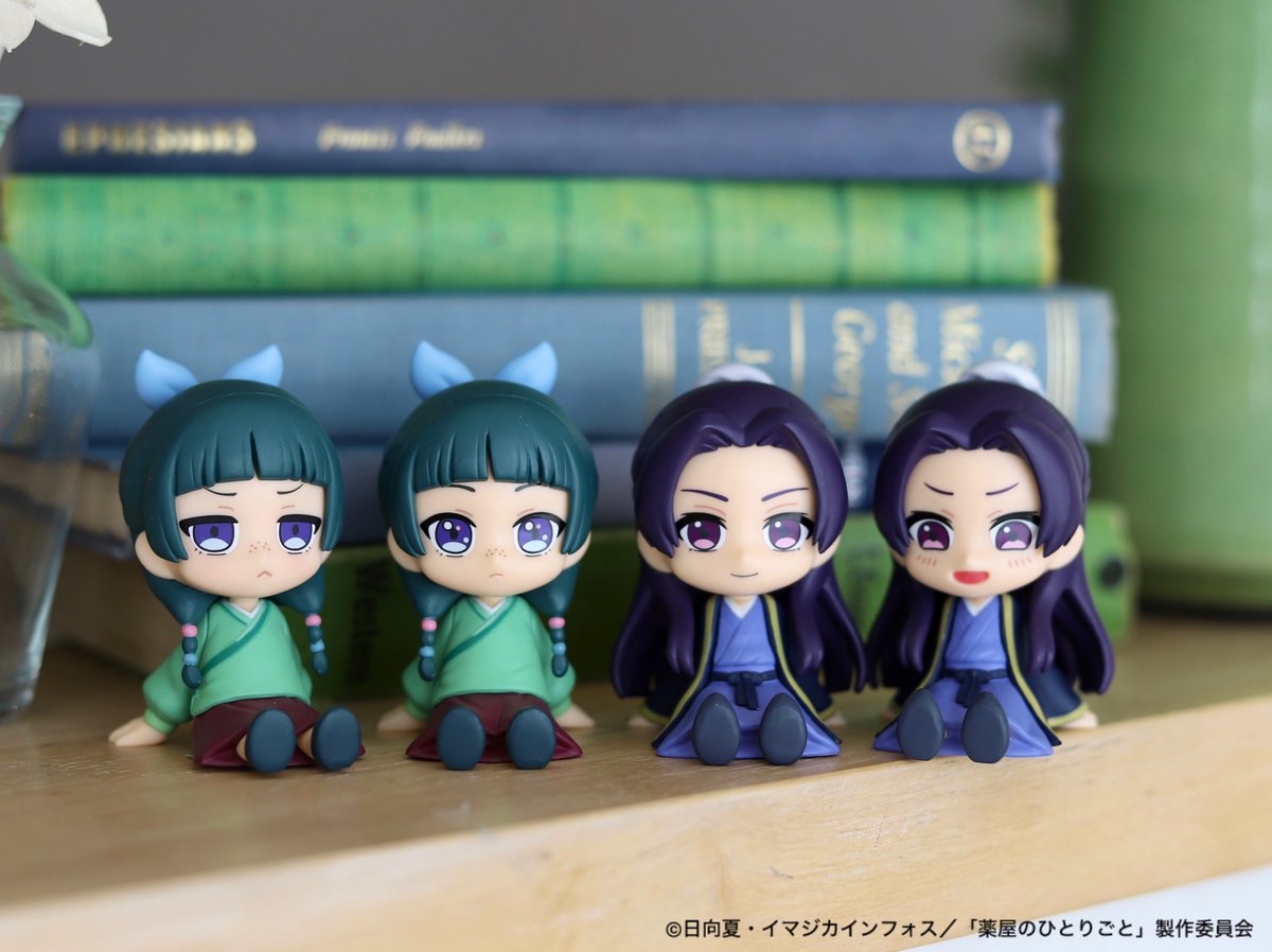 🍃6月商品紹介🍃 「薬屋のひとりごと ぺたっとおすわりフィギュア」 お