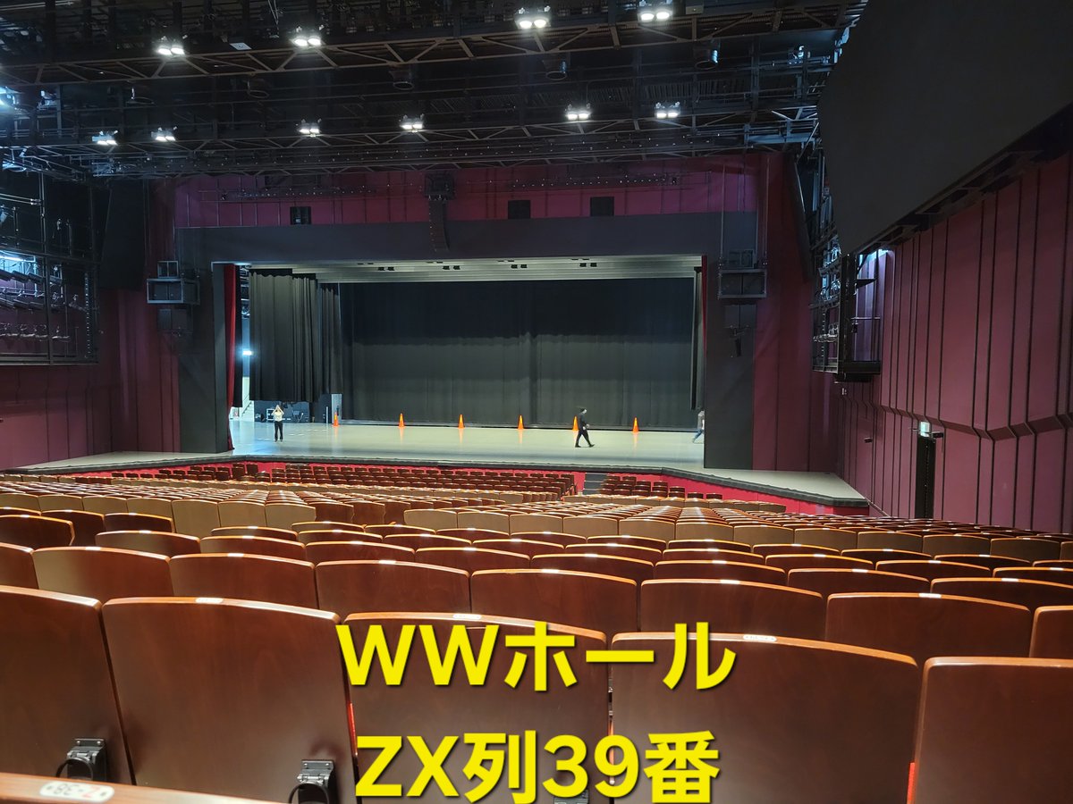 6/24(月)クールジャパンパークの座席の見え方シリーズその207🛸WW