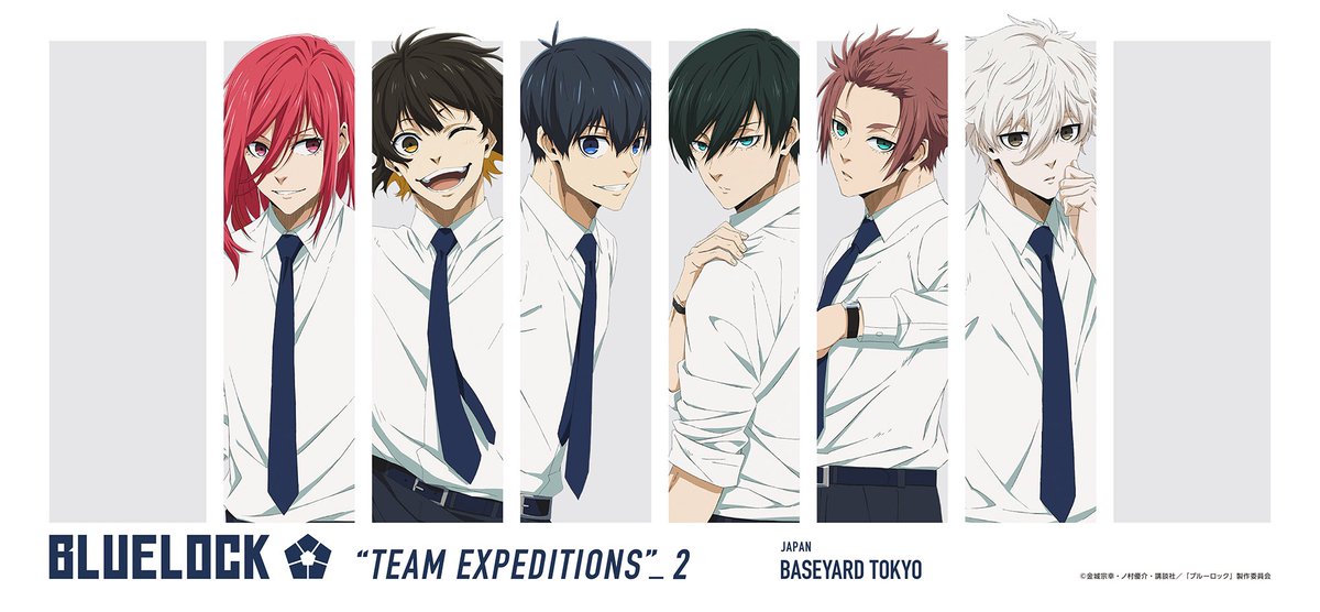 TVアニメ『#ブルーロック』ポップアップショップがベースヤード