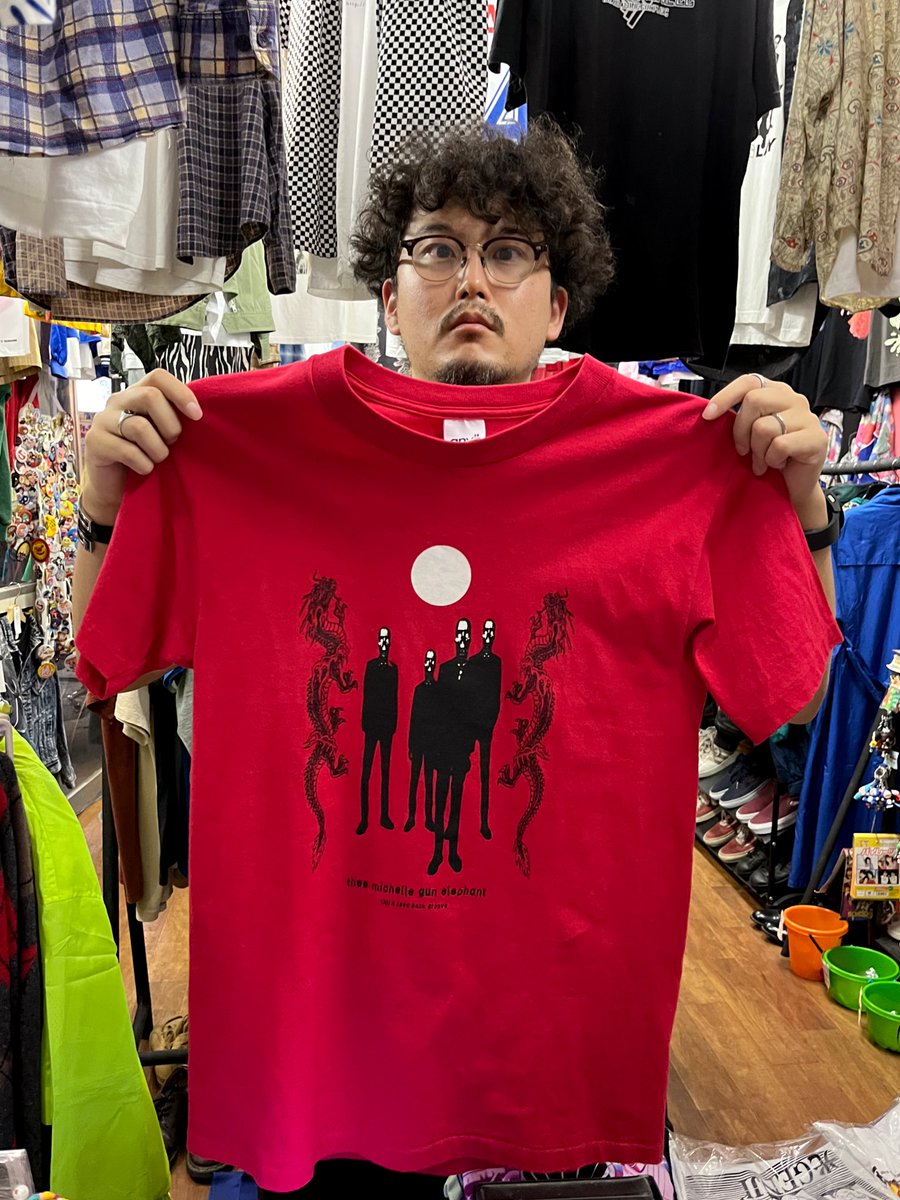 最高の90'sミッシェルガンエレファントTシャツ旅立ってゆきました