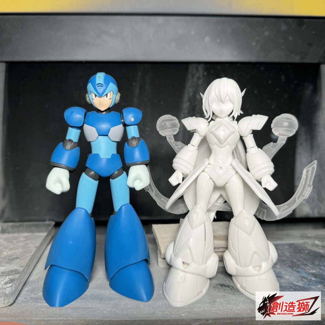 ついに版権が取りました。新作第1弾ロックマンX DiVEのアイリス ダイヴ