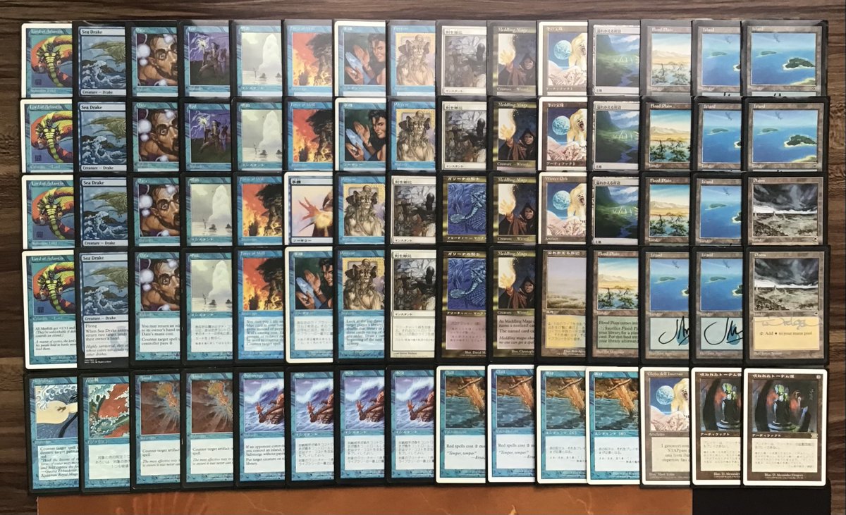 本日のミドルスクール大会で上位入賞された方のデッキです。 2位