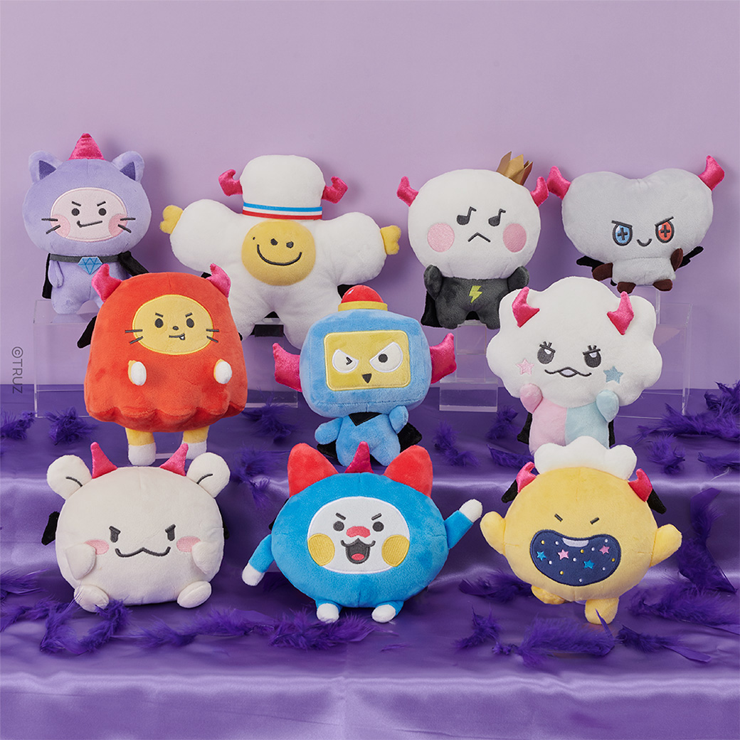 TRUZ のWhity、Blackieのぬいぐるみ・マスコットが新発売‼️ 天使と