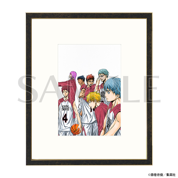 黒バス展 🏀 グッズ情報／ □額装高積細複製原画(2種) 美麗なカラー