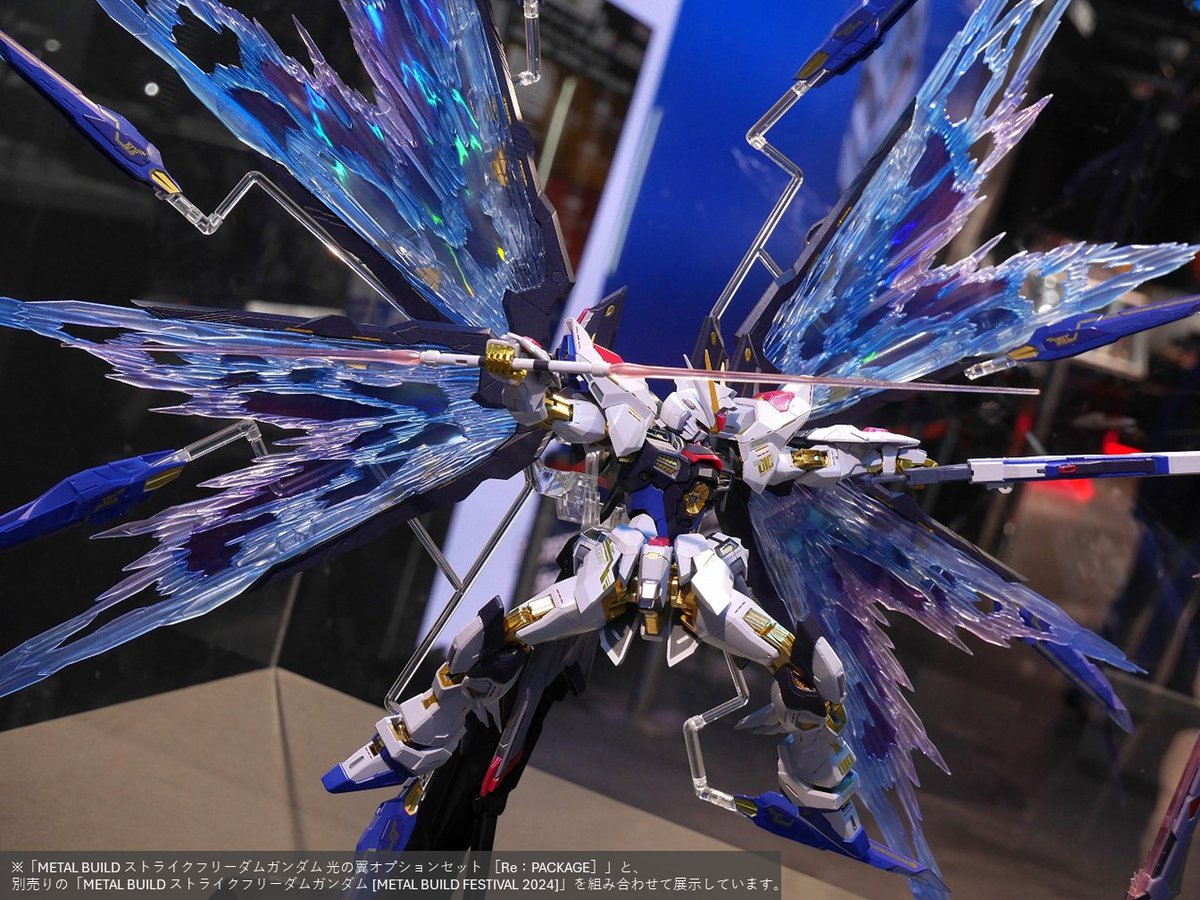 輸送箱未開封】ストフリ2024&光の翼セット【メタルビルド】 新品 輸送