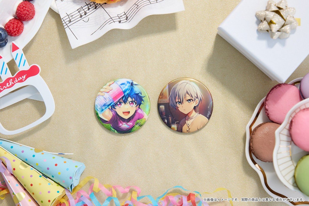 商品紹介】 「缶バッジセット 16 IDOL ALBUM（全4種/グループ別セット