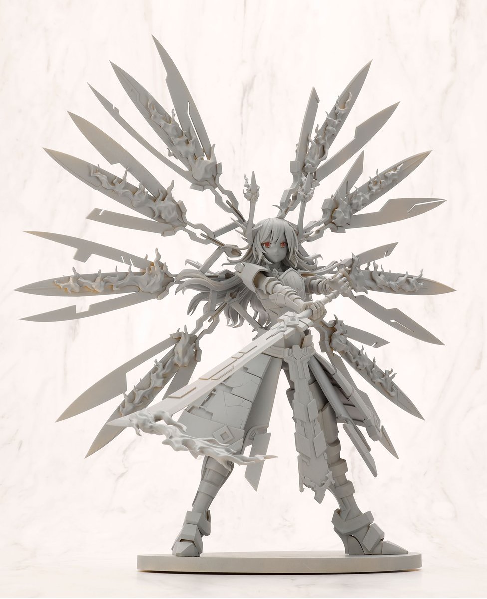 原型公開】 閃刀姫─カガリ／遊戯王カードゲームモンスターフィギュア