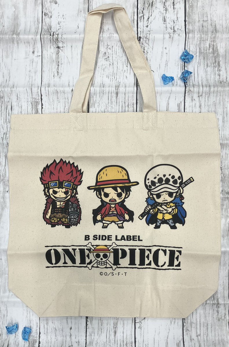 新商品】 B-SIDE LABEL コラボトートバッグ 麦わらの一味/三船長 各