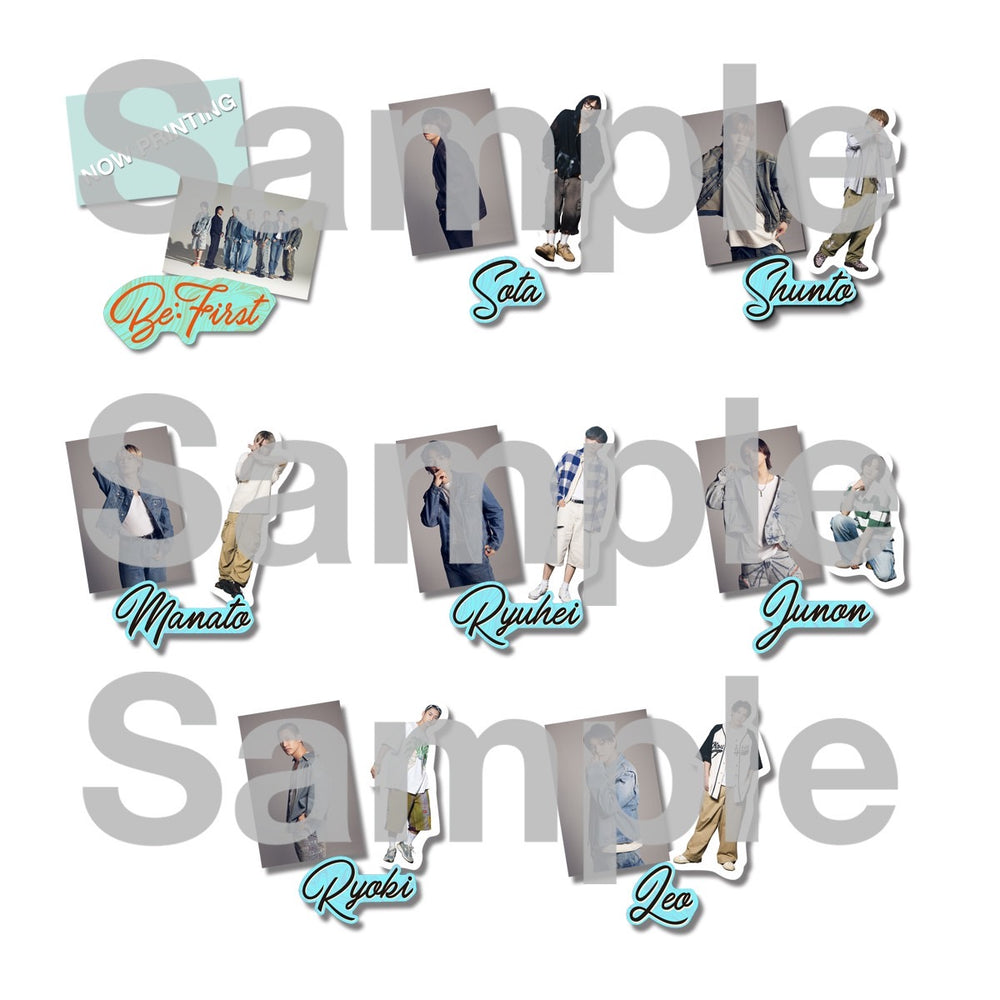 BE:FIRST『2:BE』リリース記念グッズ】 「2:BE シークレットステッカー