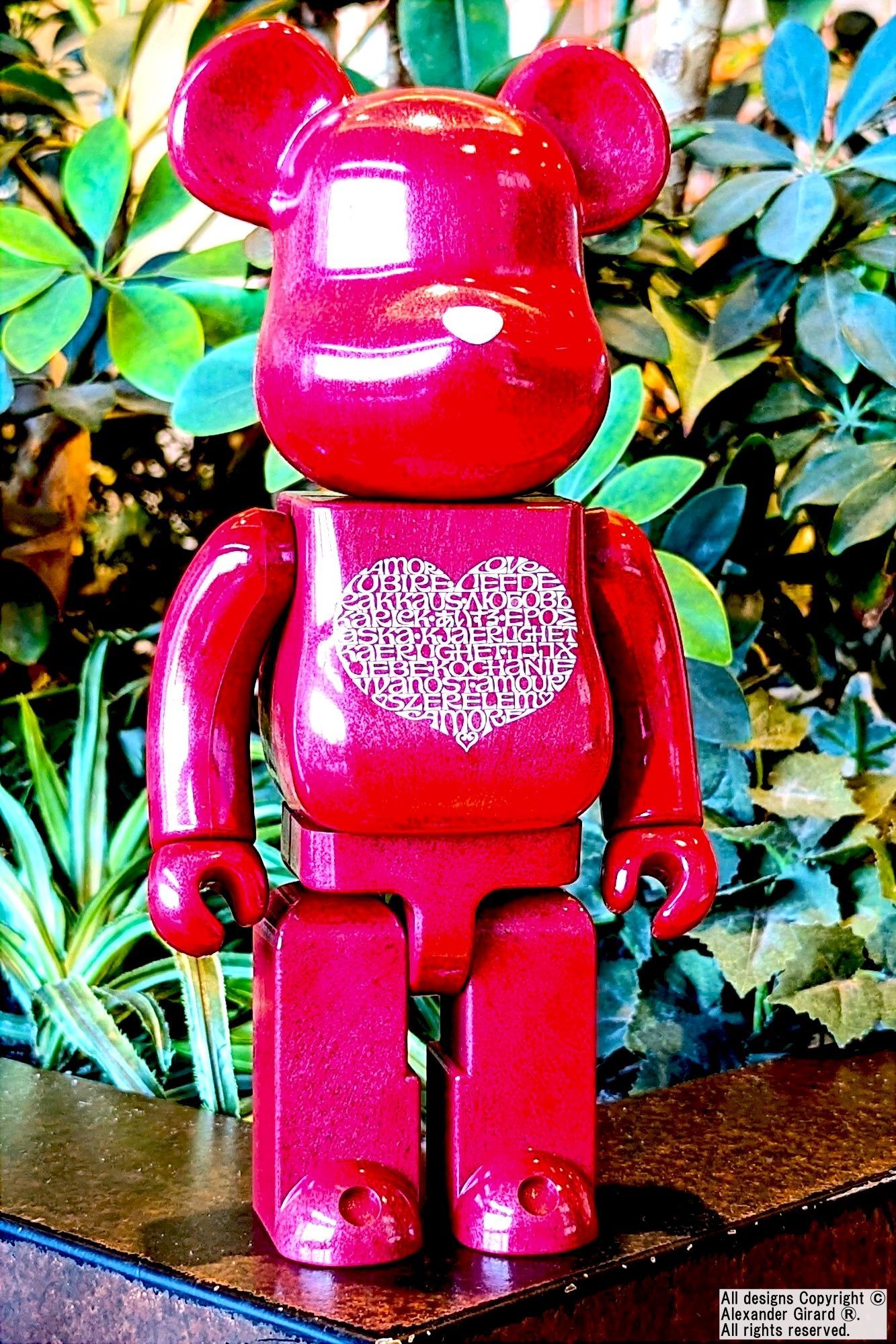 Bearbrick Alexander Girard Love 100% Limited Medicom Be@rbrick