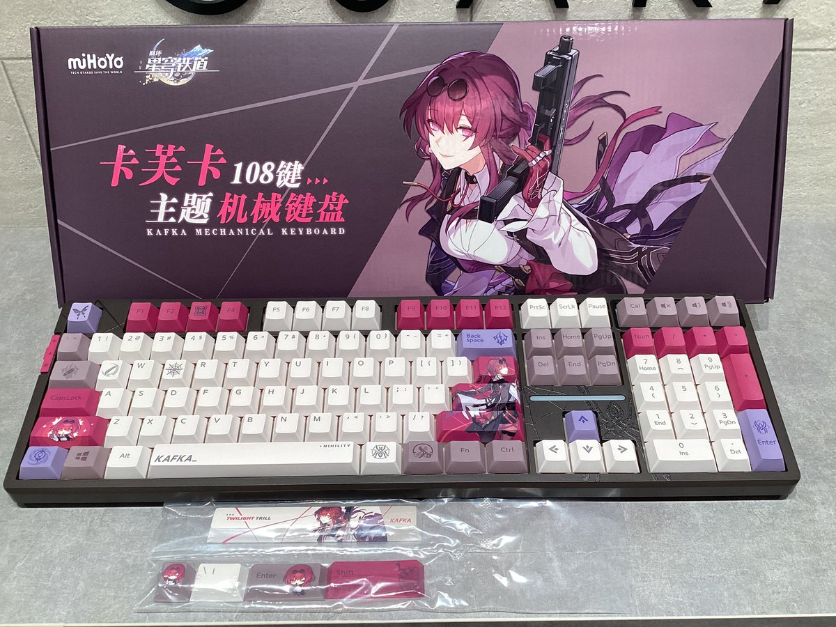 崩壊：スターレイル】カフカ キーボード 108キー / 87キー 崩壊