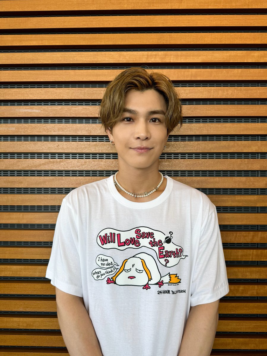 24時間テレビ 8月31日(土)・9月1日(日)放送 ◤チャリTシャツ👕◢ 本日