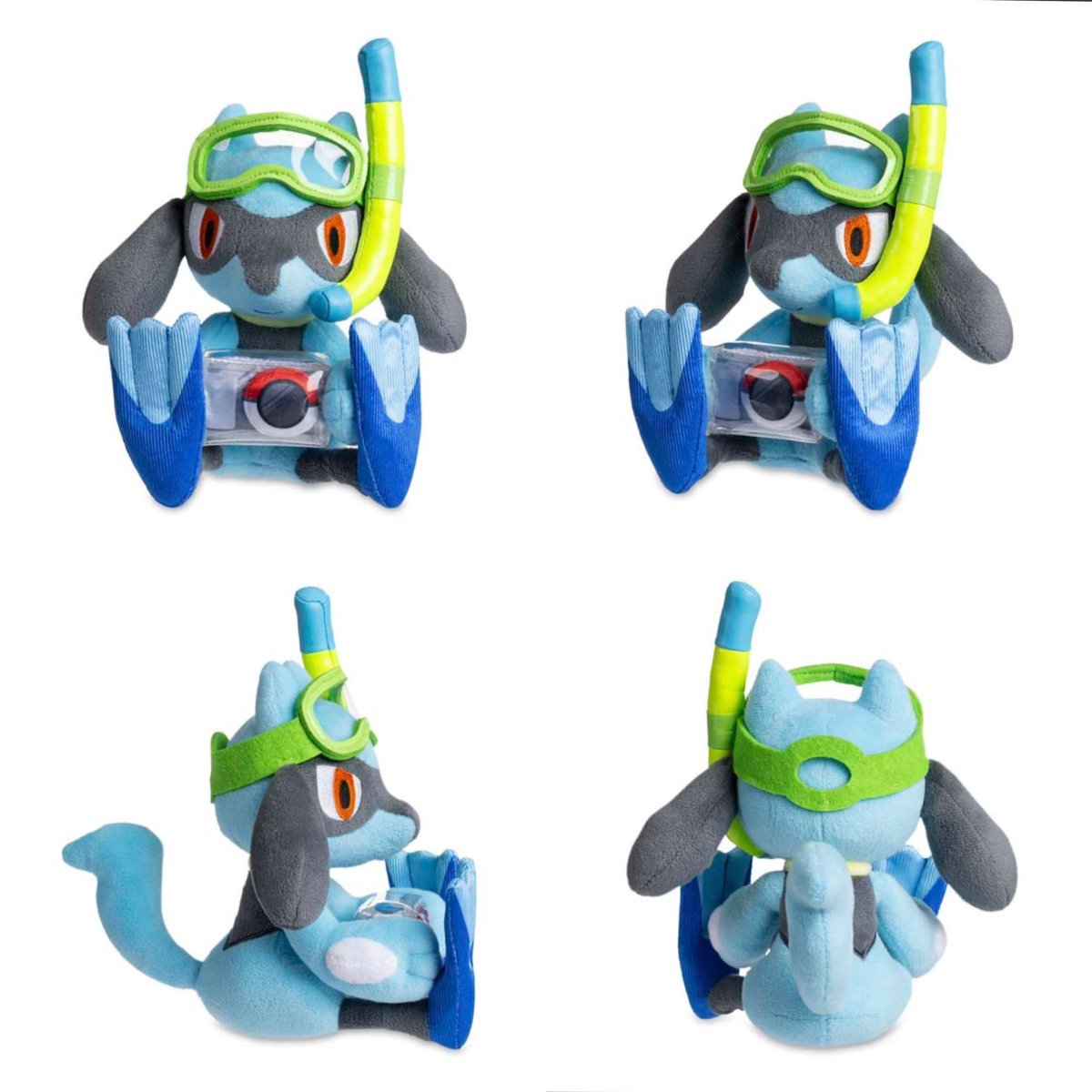 wcs2024 ホノルル　ぬいぐるみ　リオル　マリルリ　ピカチュウ