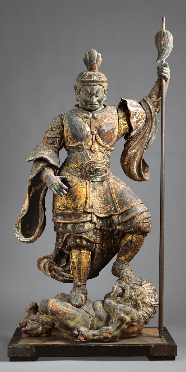 持国天立像 Standing Jikoku-ten 7月6日(土)～8月4日(日) 迄展示 July