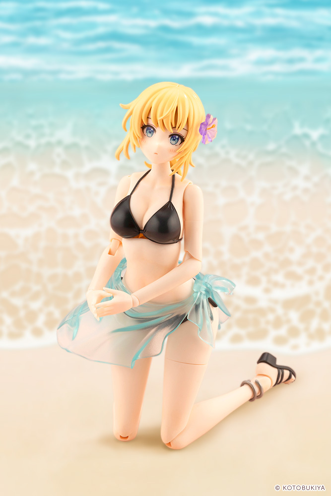 ⛱佐伯リツカ【水着】ヘアアレンジVer.発売決定！ 肌を含む成形色を