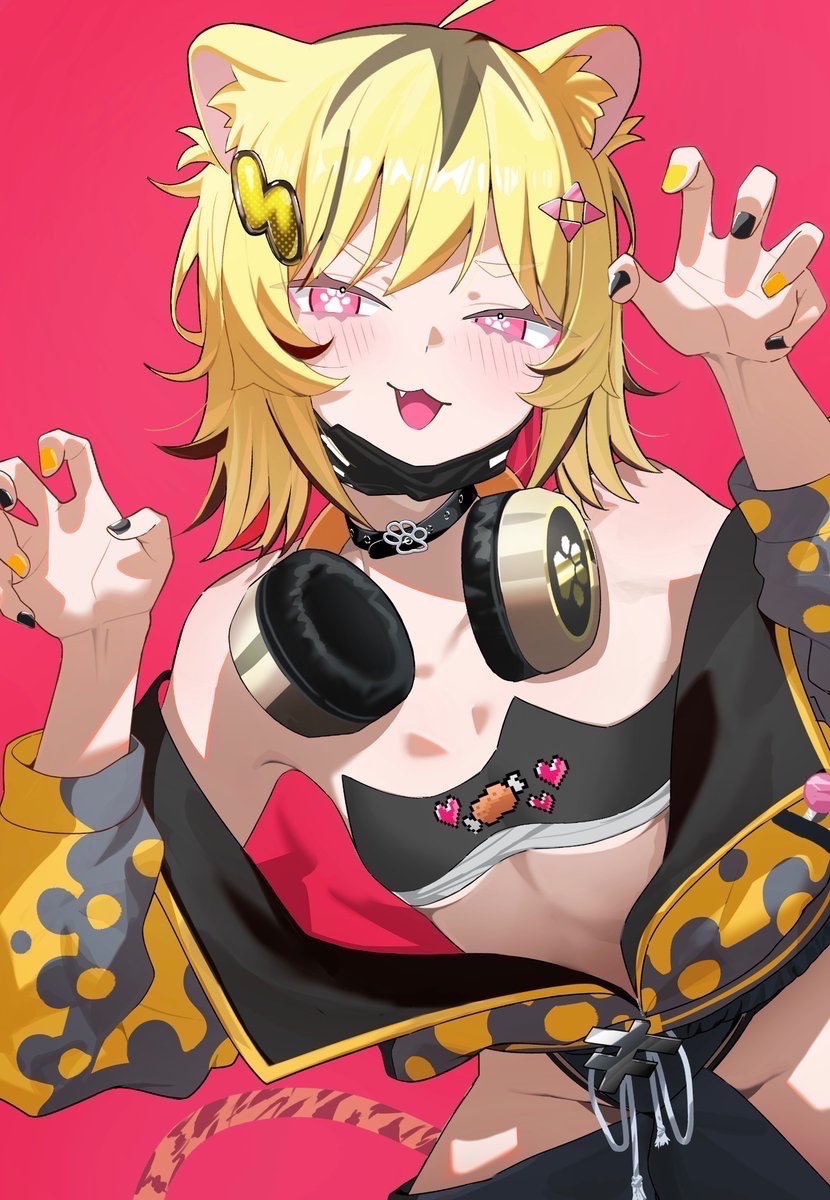 あおぎり高校よりデビューの「うる虎がーる」ちゃんのキャラクター