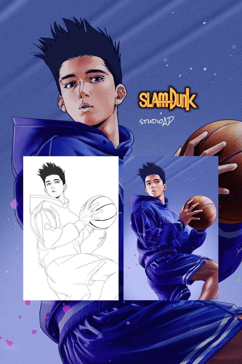 アニメ 仙道彰 セル画 スラムダンク