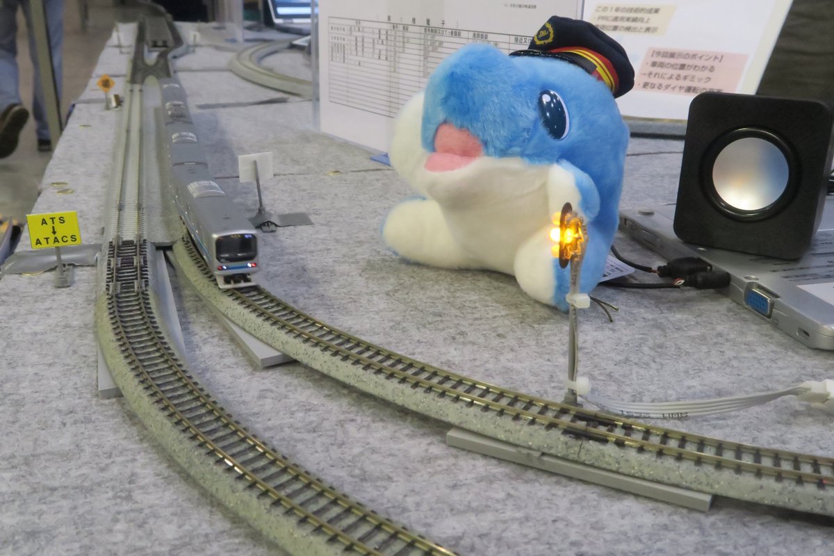 りんかるだよ🐬 国際展示場駅で「りんかい線オリジナルグッズ販売会