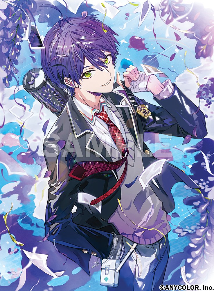 この度剣持刀也さんの誕生日グッズビジュアルを担当させていただきまし