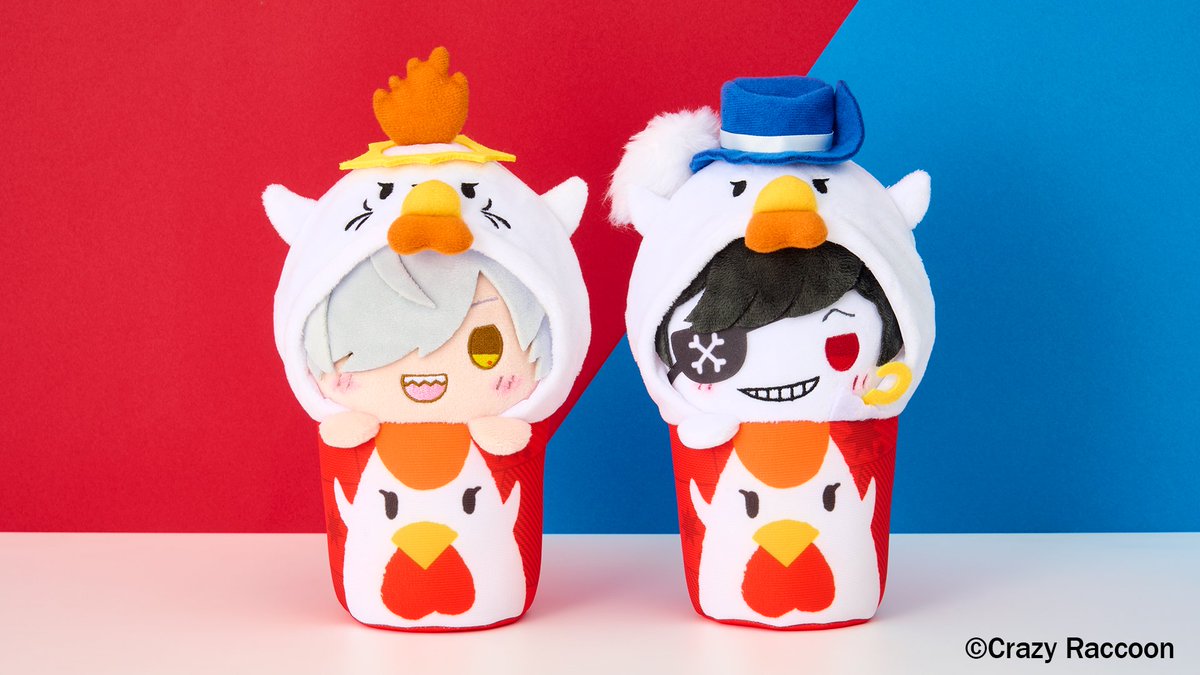 CrazyRaccoon』 描き起こしイラストを使用した ローソンオリジナル