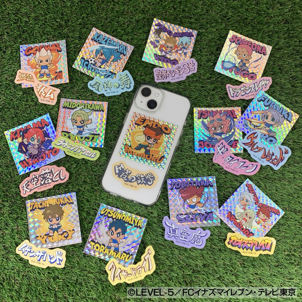 ⚽「 #イナズマイレブン」⚡ POP UP SHOP 【商品情報】 ⚡ステッカー