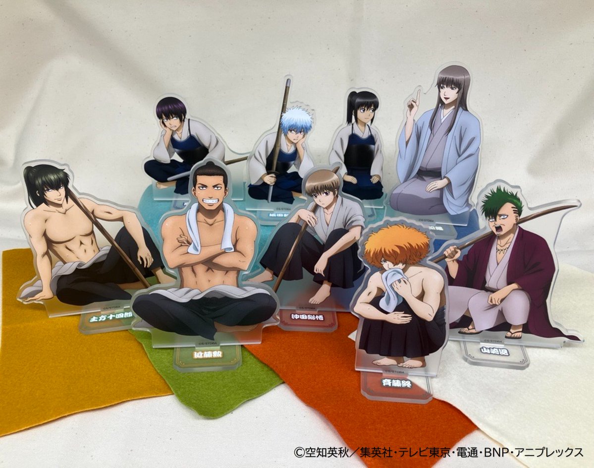 銀魂 キャラポップストア】 ✨商品紹介②✨ 本日は「マットアクリル