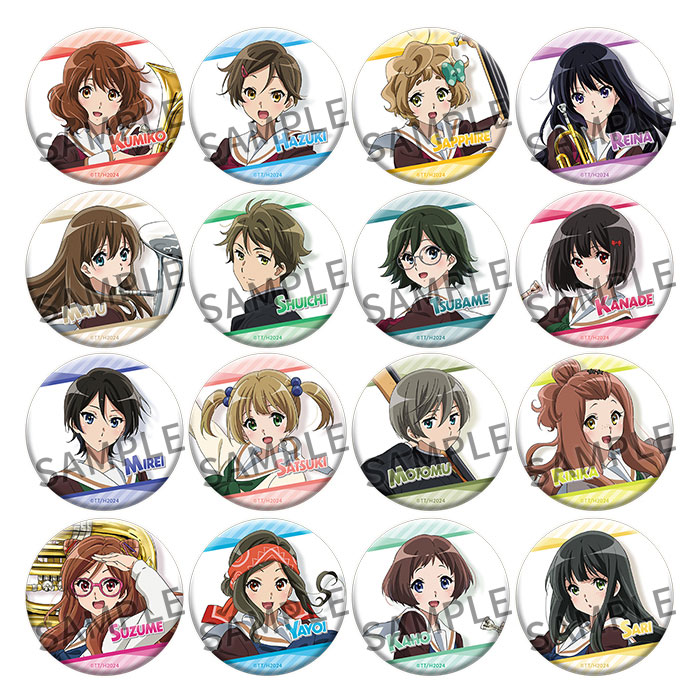 響け！ユーフォニアム3】 「缶バッジコレクション」再入荷しました