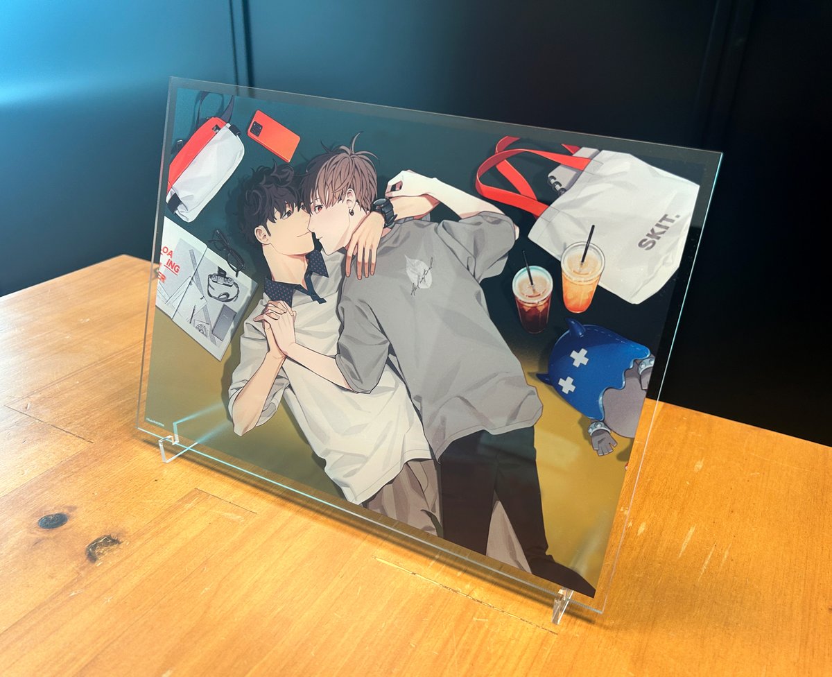 カジス たゆたう琥珀2 直筆サイン入り A4 アクリルプレート 発売記念