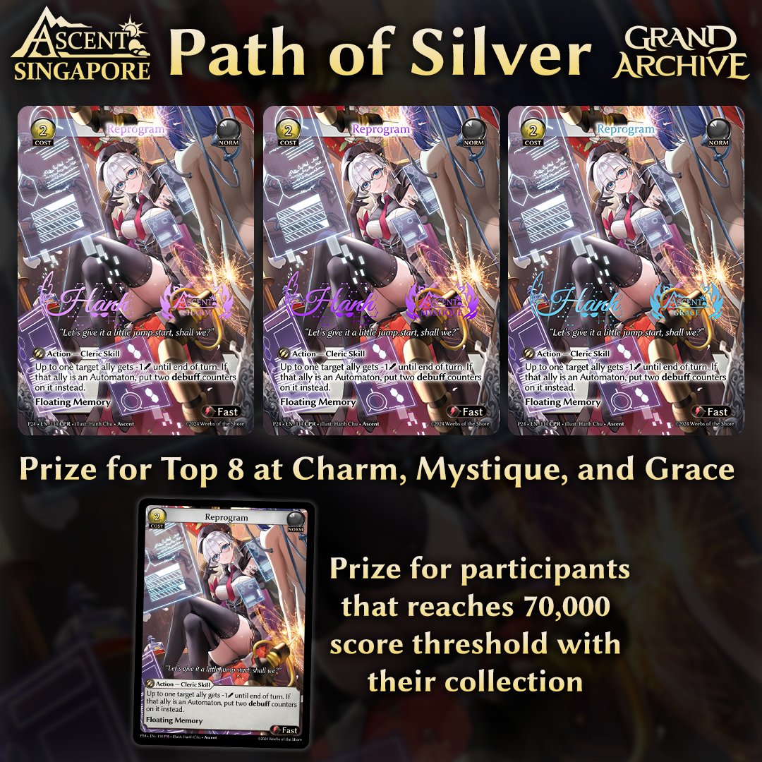 With Path of Silver, our premiere event for collectors returning