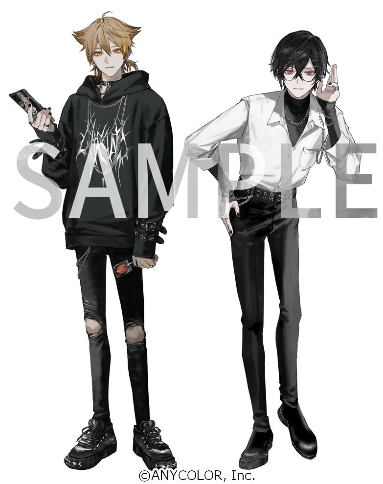 お知らせ】 にじさんじ「FANCY TOXICグッズ」にて、伏見ガクさん、四季