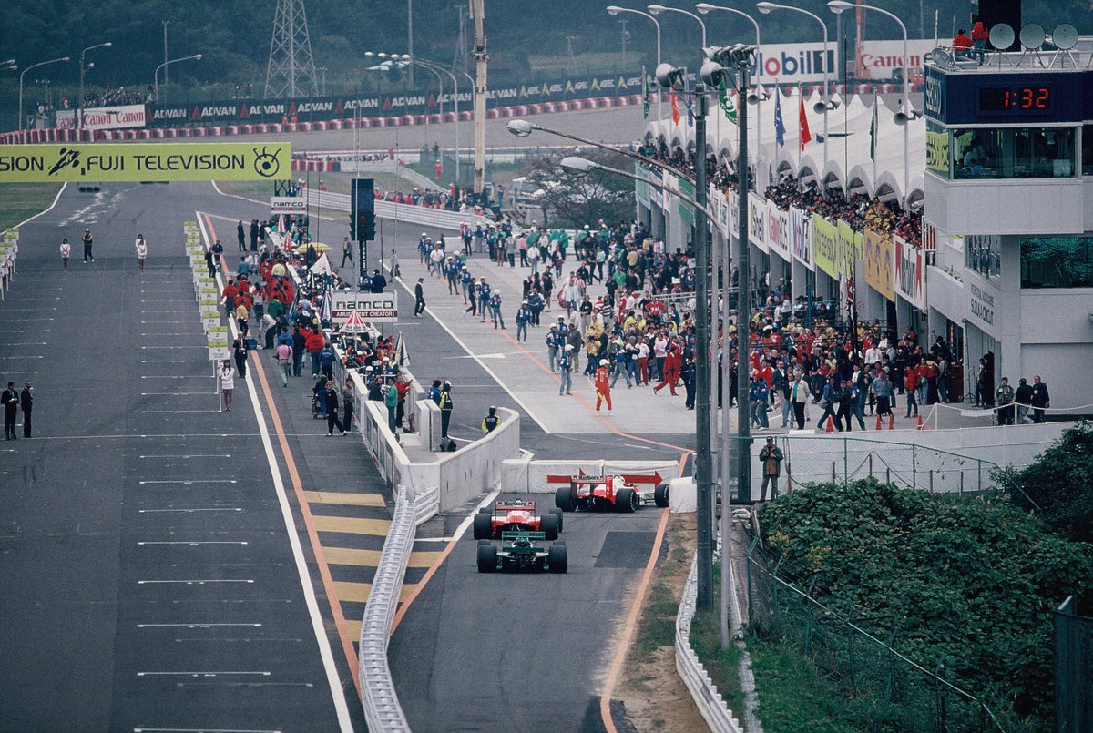 F1日本グランプリプレイバック 1987年編① ※当時の雰囲気が分かる写真